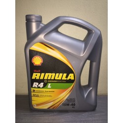 SHELL RIMULA R4L 15W40 - 4 LITROS