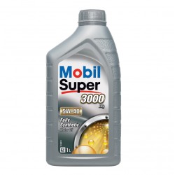 MOBIL SUPER 3000 5W40 SINTÉTICO - 1 LITRO