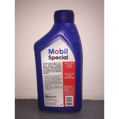 MOBIL SPECIAL 25W50 - 1 LITRO
