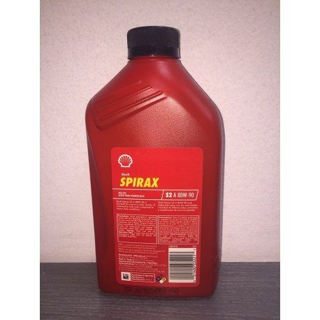SHELL SPIRAX S2 A 80W90 - 1 LITRO