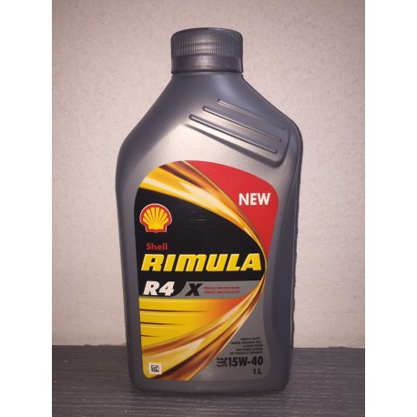 SHELL RIMULA R4 X 15W40 - 1 LITRO