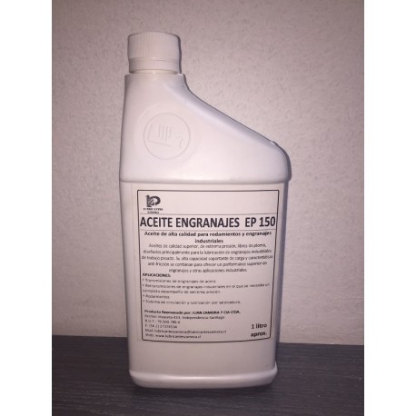 ACEITE REENVASADO ENGRANAJES EP150 - 1 LITRO