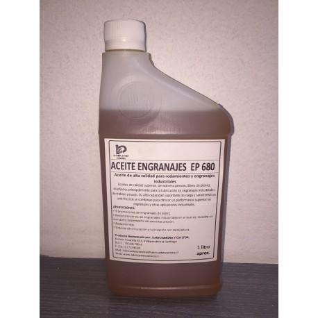 ACEITE REENVASADO ENGRANAJES EP680 - 1 LITRO