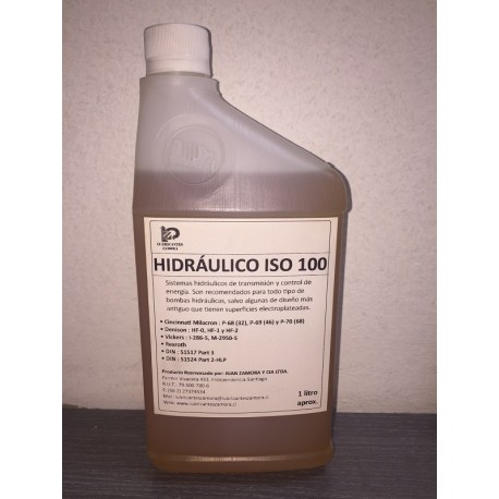 ACEITE REENVASADO HIDRAULICO ISO 100 - 1 LITRO