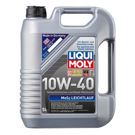 LIQUIMOLY MoS2-LEICHTLAUF SAE 10W-40 - 5 LITROS