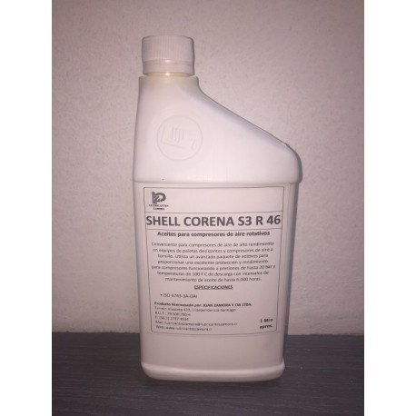 ACEITE REENVASADO SHELL CORENA S3 R46 - 1 LITRO