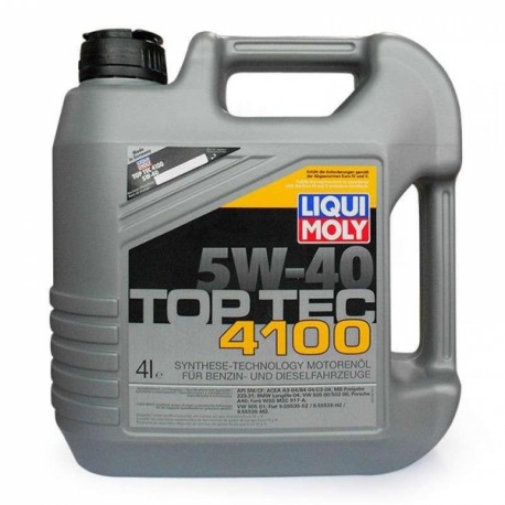 LIQUIMOLY TOP TEC 5W40 4100 SINTÉTICO - 4 LITROS