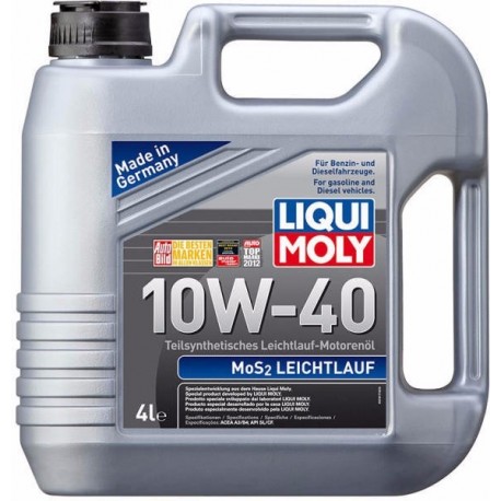LIQUIMOLY MoS2-LEICHTLAUF SAE 10W-40 - 4 LITROS
