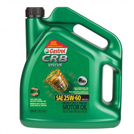 CASTROL CRB VISCUS 25W60 - 3,78 LITROS