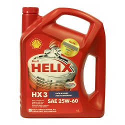 SHELL HELIX HX3 25W60 - 4 LITROS