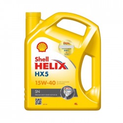 SHELL HELIX HX5 15W40 - 4 LITROS