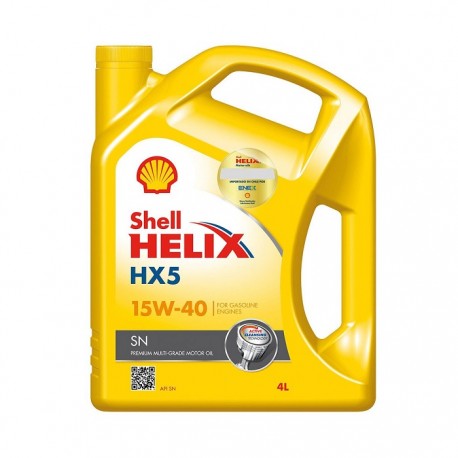 SHELL HELIX HX5 15W40 - 4 LITROS