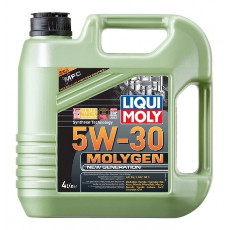LIQUIMOLY 5W30 MOLYGEN SEMI-SINTÉTICO - 4 LITROS