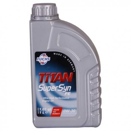 FUCHS TITAN SUPERSYN 0W30 SINTÉTICO - 1 LITRO
