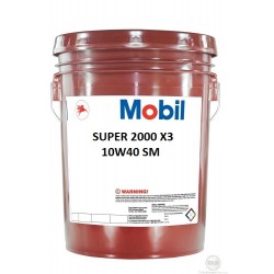 MOBIL SUPER 2000 X3 10W40 SM SEMI-SINTETICO - 19 LITROS