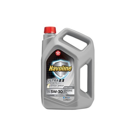 TEXACO HAVOLINE ULTRA S 5W30 SINTETICO - 4 LITROS
