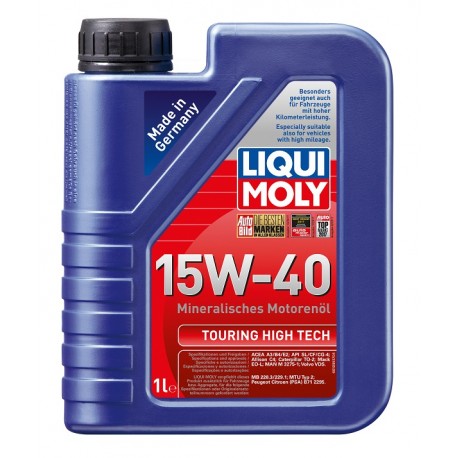 LIQUIMOLY 15W40 TOURING HIGH TECH - 1 LITRO