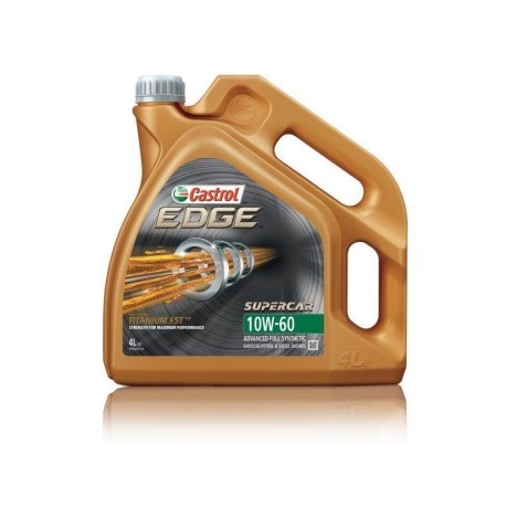 CASTROL EDGE 10W60 SINTÉTICO - 4 LITROS