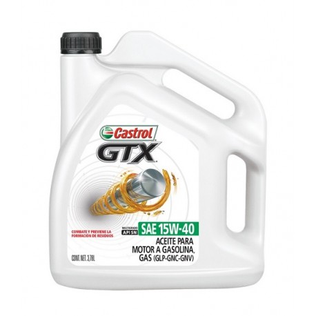 CASTROL GTX 15W40 - 3,78 LITROS