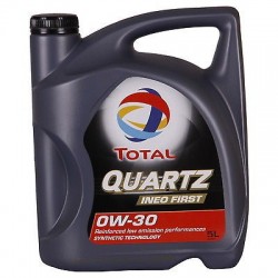 TOTAL QUARTZ INEO FIRST 0W30 SINTÉTICO - 5 LITROS
