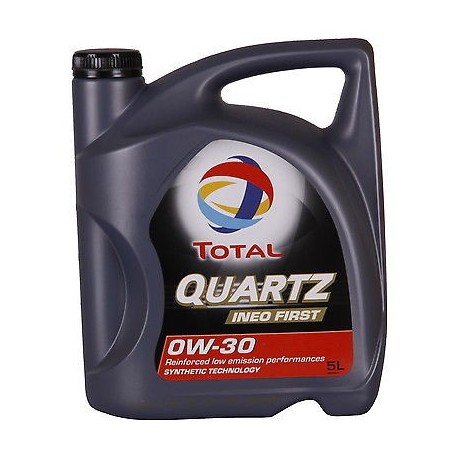 TOTAL QUARTZ INEO FIRST 0W30 SINTÉTICO - 5 LITROS