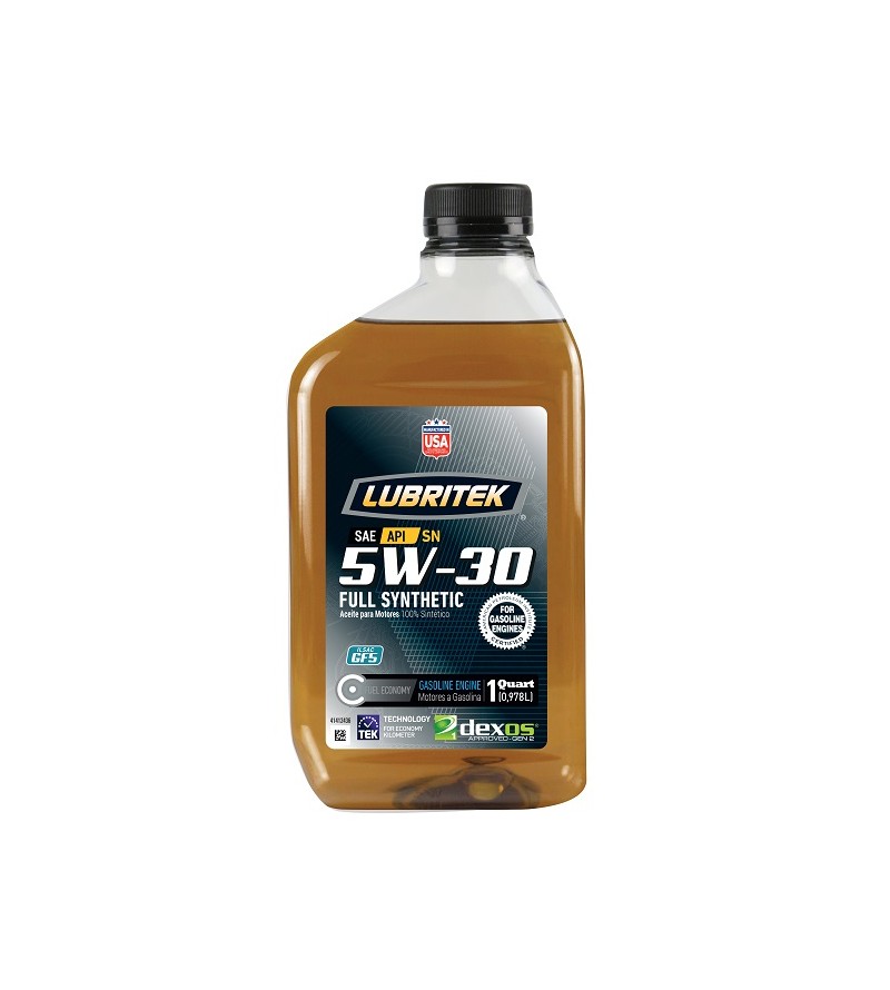 LUBRITEK 5W30 SN SINTÉTICO - 946CC