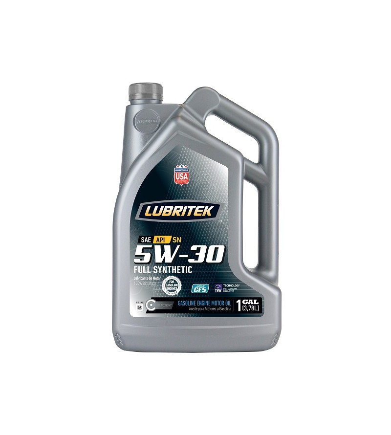 LUBRITEK 5W30 SN SINTÉTICO - 3,78 LITROS