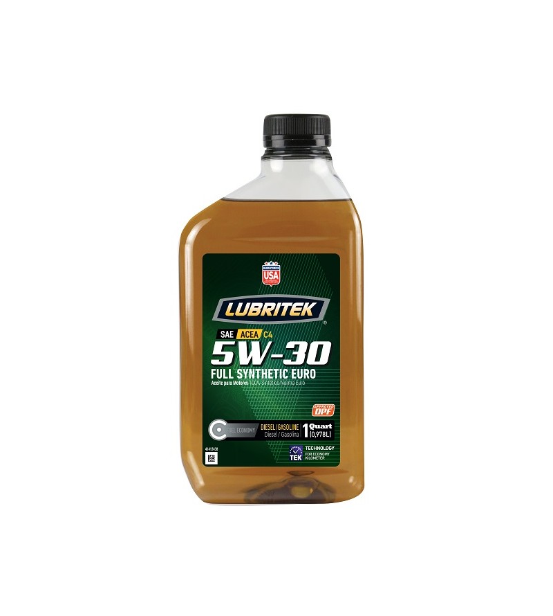 LUBRITEK 5W30 ACEA C4  SINTÉTICO - 946CC