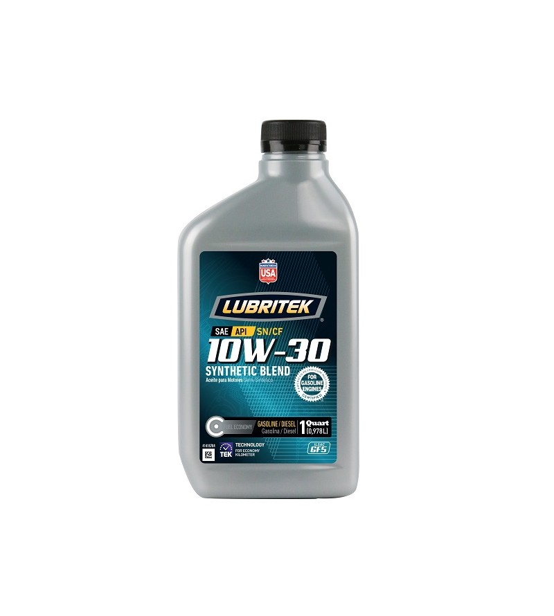 LUBRITEK 10W30 SN/CF SEMI SINTÉTICO - 946CC