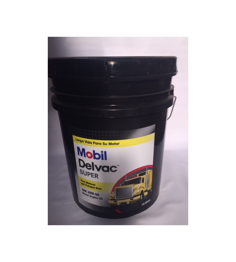 MOBIL DELVAC SUPER 20W50 - 19 LITROS