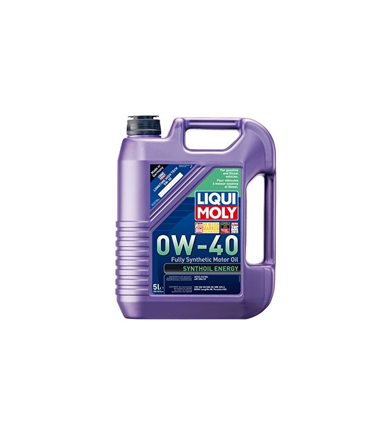 LIQUIMOLY 0W40 SYNTHOIL ENERGY SINTÉTICO - 5 LITROS
