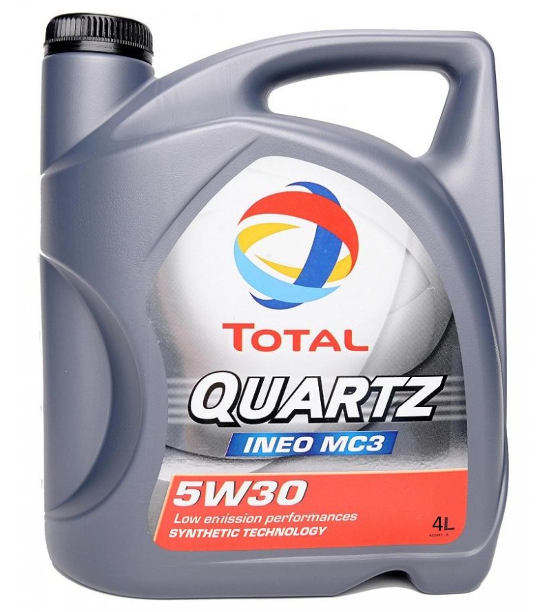 TOTAL QUARTZ INEO MC3 5W30 SINTETICO - 4 LITROS