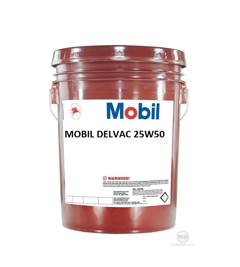 MOBIL DELVAC 25W50 - 19 LITROS