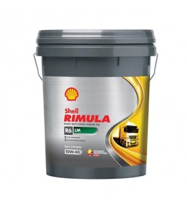 SHELL RIMULA R6 LM 10W40 SINTÉTICO - 20 LITROS