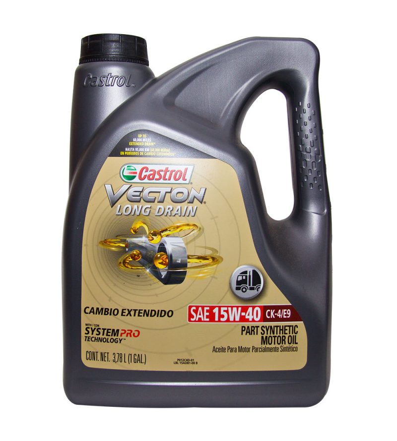CASTROL VECTON LONG DRAIN 15W40 CK-4 - 3.78 LITROS