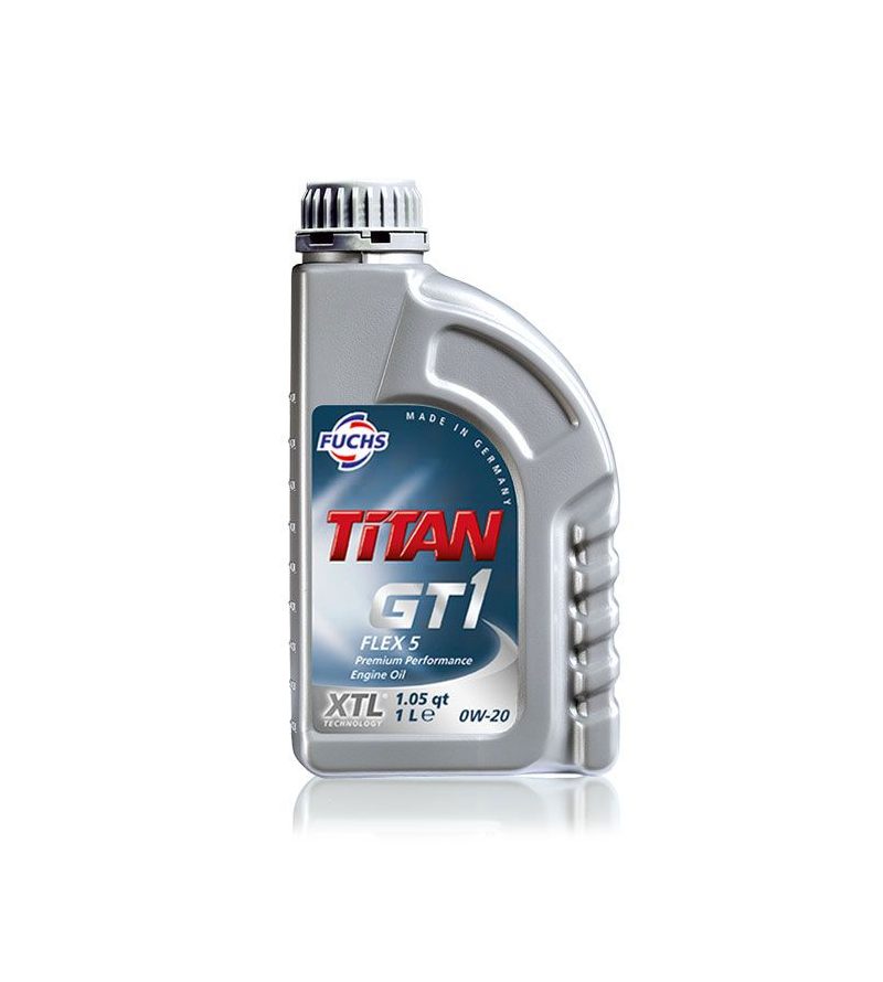 FUCHS TITAN GT1 FLEX 5 0w20 - 1 LITRO C5 C6 SP RC LL17F
