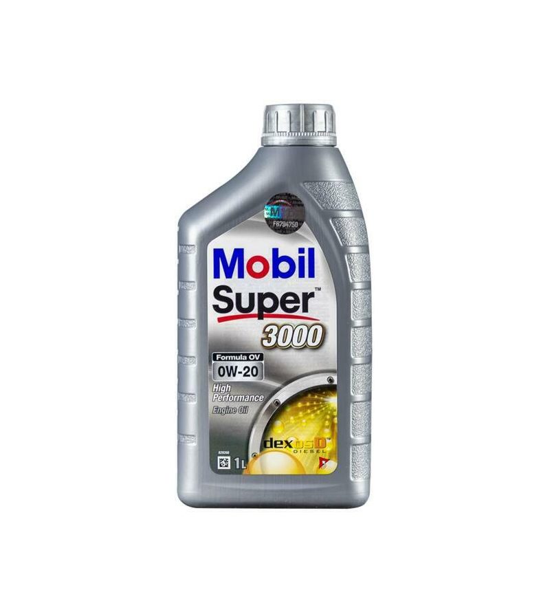 MOBIL SUPER 3000 0w20 - 1 LITRO Dexos D C5 SP ben/die