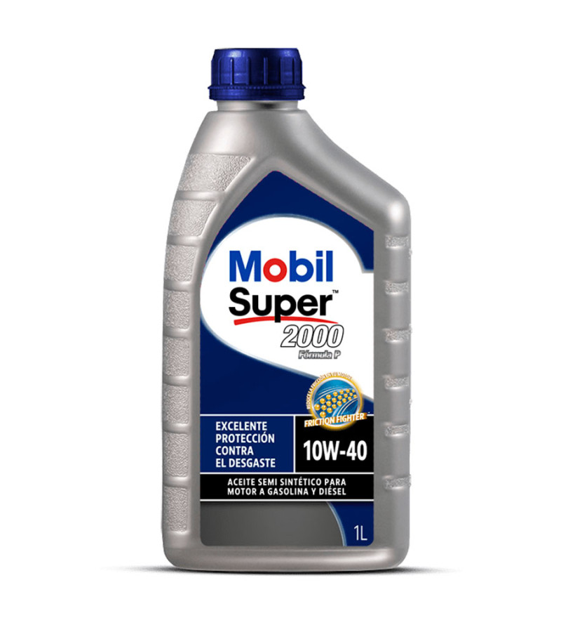 MOBIL SUPER 2000 FP 10w40 - 1 LITRO semi be/di SN A3 B3