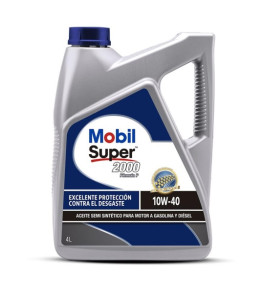 MOBIL SUPER 2000 FP 10w40 - 4 LITROS semi be/di SN A3 B3