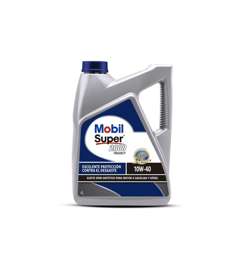 MOBIL SUPER 2000 FP 10w40 - 4 LITROS semi be/di SN A3 B3