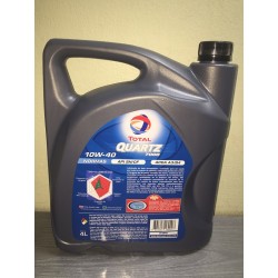 ACEITE SEMISINTETICO 10W40 TOTAL QUARTZ 7000 NAFTA x 4 LITROS