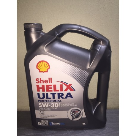 SHELL HELIX ULTRA PRO AG 5W30 SINTETICO DEXOS 2 - 4 LITROS