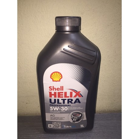 SHELL HELIX ULTRA PRO AG 5W30 SINTETICO DEXOS 2 - 1 LITRO