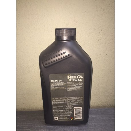 SHELL HELIX ULTRA SN 5W30 SINTETICO - 1 LITRO