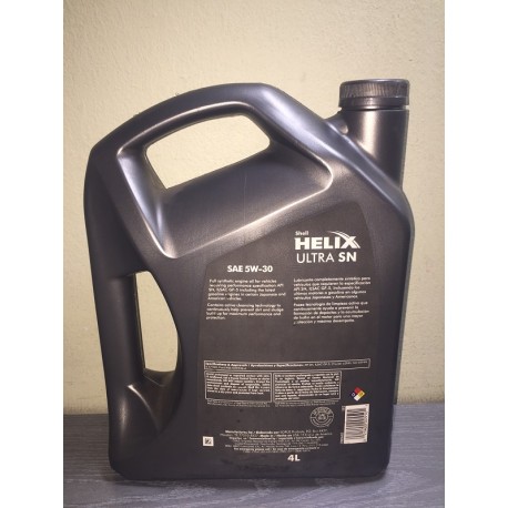SHELL HELIX ULTRA SN 5W30 SINTETICO - 4 LITROS