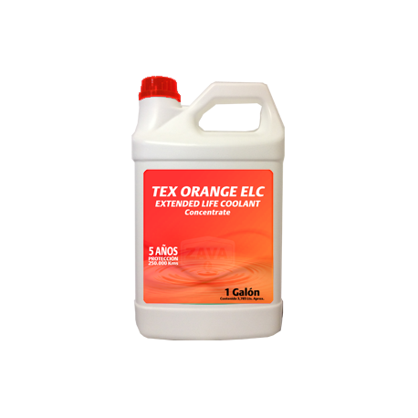 TEX ORANGE ELC CONCENTRATE COOLANT - 3,785 LITROS