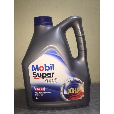 MOBIL SUPER 1000 20W50 MINERAL - 4 LITROS